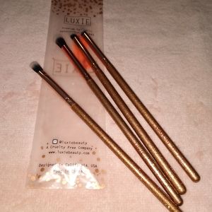 Luxie 4 PC Handcrafted beauty Brushes